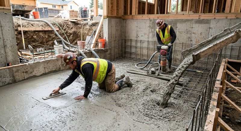 Basement Concrete Installation in Maplewood, NJ