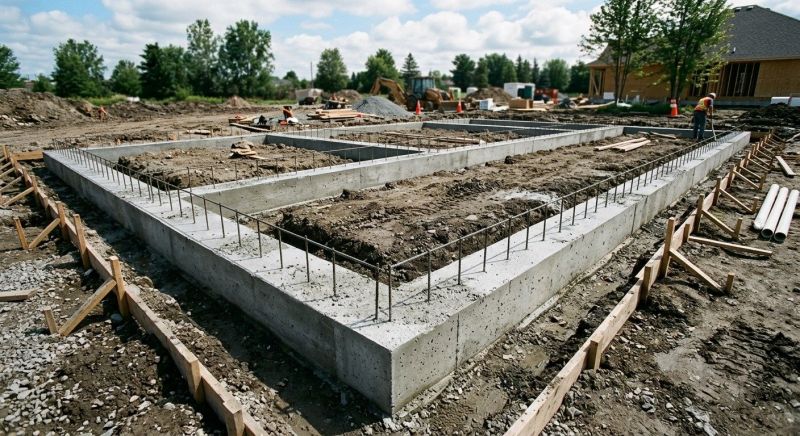 House Footing Construction in Middletown, NJ